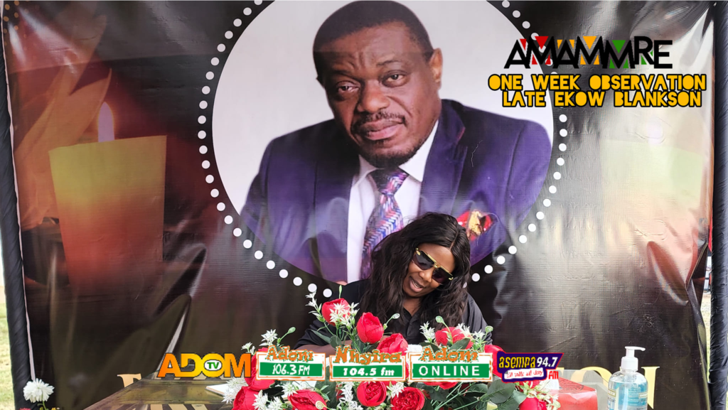 Check out scenes from Ekow Blankson’s one week memorial