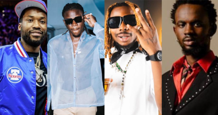 Meek Mill, Stonebwoy, Asake and Black Sherif Meek Mill, Stonebwoy, Asake and Black Sherif