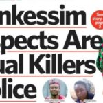 The Weekend’s Newspaper Headlines