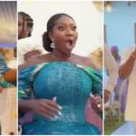 Ghanaian bride looks stunning in her kente gown. Source@the.eventive.xperience