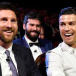 Lionel Messi and Cristiano Ronaldo won all bar one Ballon d'Or from 2008 to 2021