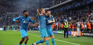 Three different teams went top of Group D on the same evening before Tottenham eventually won the group