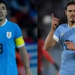 Luis Suarez and Edinson Cavani both made their World Cup debuts in 2010