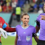 Frappart became the first female official at a men's World Cup earlier in the tournament