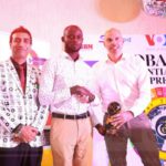Excitement as taxi driver who returned over ¢8k to trader receives international integrity award Taxi driver who returned over ¢8k to trader receives international integrity award