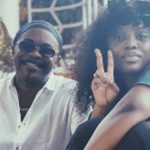 Gyakie and her father, Nana Acheampong