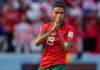 Youssef En-Nesyri of Morocco gestures Image credit: Getty Images