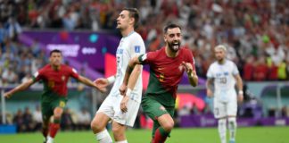 Bruno Fernandes celebrates Image credit: Getty Images