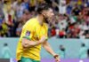 Mathew Leckie of Australia celebrates Image credit: Getty Images