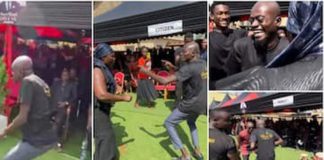 Lil Win: Kwadwo Nkansah Dances At Funeral Grounds Source: Youtube