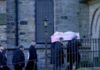 The funeral of Maya Louise Chappell, who died aged just two (Image: Newcastle Chronicle)