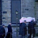 Moment heartbroken mourners followed tiny pink coffin as 2-year-old who died in suspected murder is buried The funeral of Maya Louise Chappell, who died aged just two (Image: Newcastle Chronicle)