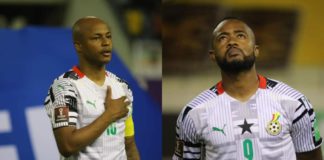 Andre Ayew and Jordan Ayew