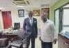 Gabby meets Osei Kyei Mensah Bonsu