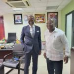 Gabby meets Osei Kyei Mensah Bonsu