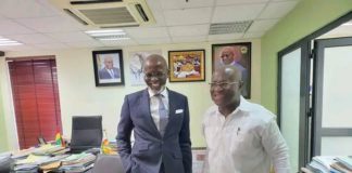 Gabby meets Osei Kyei Mensah Bonsu