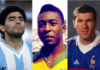 Maradona, Pele and Zidane [Getty Images]