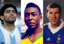 Maradona, Pele and Zidane [Getty Images]