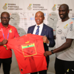 CAF together with GFA boss and Otto Addo