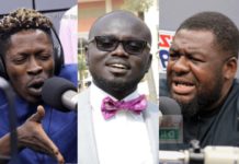 Shatta Wale, the late Fennec Okyere and Bulldog
