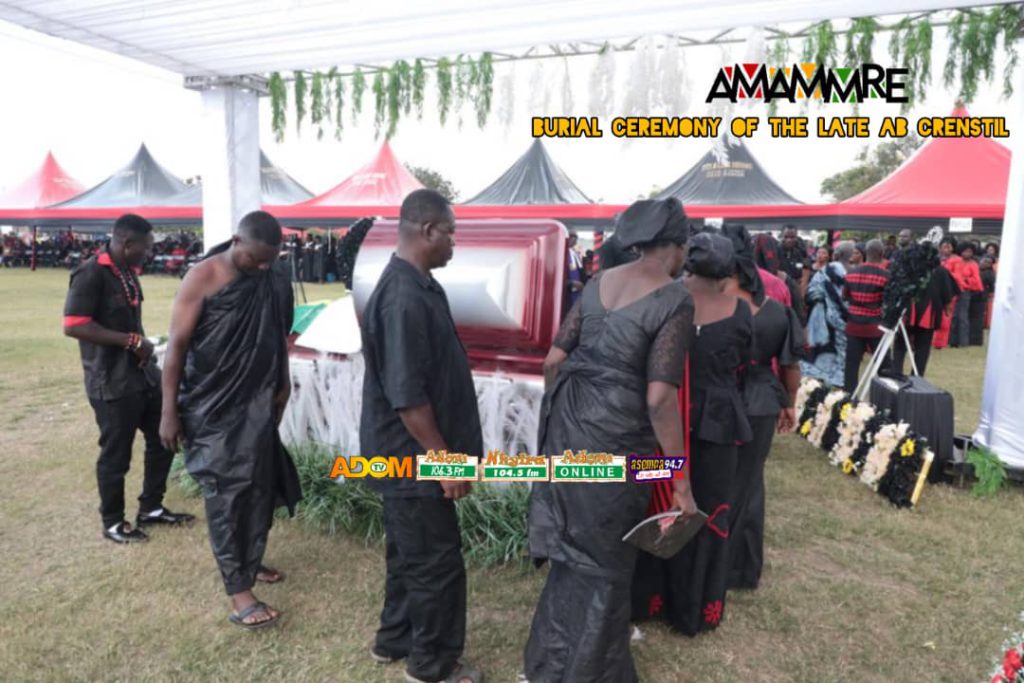 Tears as A.B. Crentsil is laid to rest - Photos