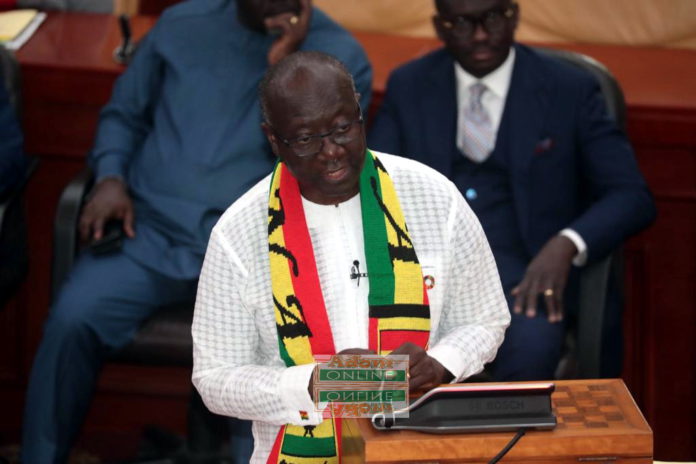 Ken Ofori-Atta reads 2023 Budget in Parliament