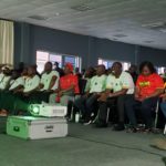 Dr Bawumia watching Black Stars game against Portugal