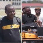 Photos of a donation at Ankaful Photo credit@ Crime Check Gh Tv/YouTube