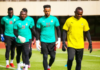 Richard Kingson with Black Stars goalkeepers