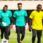 Richard Kingson with Black Stars goalkeepers