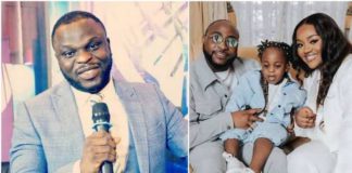 Prophet gives Davido 21 hours to bring Ifeanyi to his church. Credit: @davido/ Twitter @christianshola1