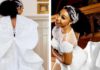 Rita Dominic on her wedding day [Instagram]