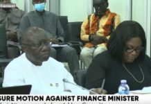 Finance Minister, Ken Ofori-Atta,