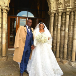 Videos from Rita Dominic and Fidelis Anosike's white wedding trends online. Photo credit: @instablog/@chiomaakpotha Read more: https://www.legit.ng/entertainment/celebrities/1506311-it-official-videos-sweet-moment-rita-dominic-hubby-fidelis-anosike-tie-knot-trends/