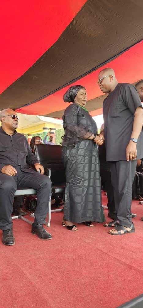 Mahama, Asiedu Nketia, other NDC gurus mourn with Ofosu-Ampofo