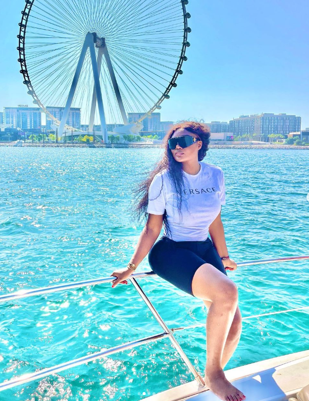 #EyesInDubai: Sandra Ankobiah shares lovely photos as she holidays in Dubai