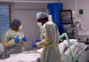 The NHS provides free healthcare at point of use but is under immense pressure [File: Toby Melville/Reuters]