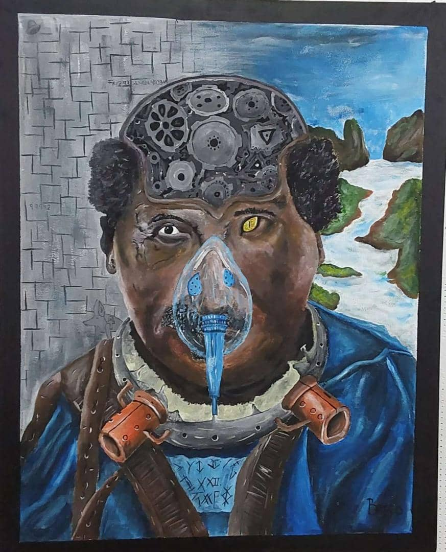 Ghanaian Artist Predicts The Future With His Artwork Adomonline