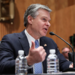 FBI Director Christopher Wray gives a statement during a U.S. Senate Homeland Security and Governmental Affairs Committee hearing on "Security threats to the United States", on Capitol Hill in Washington, U.S., November 17, 2022. REUTERS/Amanda Andrade-Rhoades