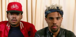 Chance the Rapper & Vic Mensa (Credit: The Boombox)