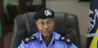 he Inspector-General of Police, Usman Alkali Baba