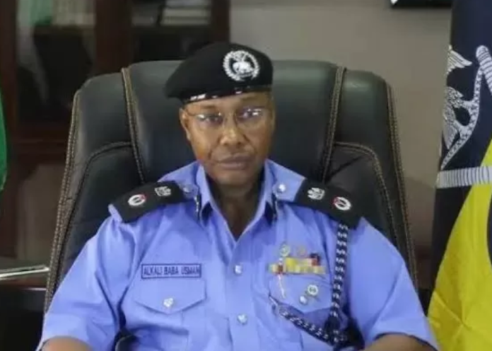 he Inspector-General of Police, Usman Alkali Baba