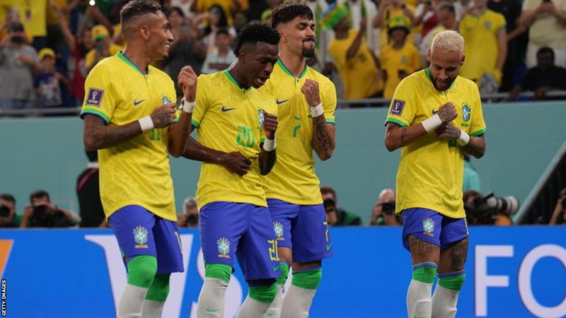 Brazil delivered an ominous message to their World Cup rivals with a dazzling display of attacking brilliance to dismantle South Korea and set up a quarter-final against Croatia.