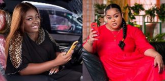 Ghanaian actresses, Tracey Boakye and Vivian Jill