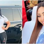 Regina Daniels shares new pics of her in a nightgown. Credit: @reginadaniels