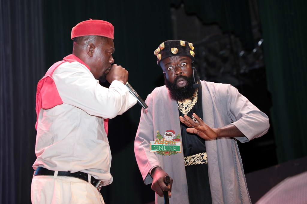 Photos: Kumawood stars thrill patrons with hilarious play at Adom TV’s Nine Lessons and Carols