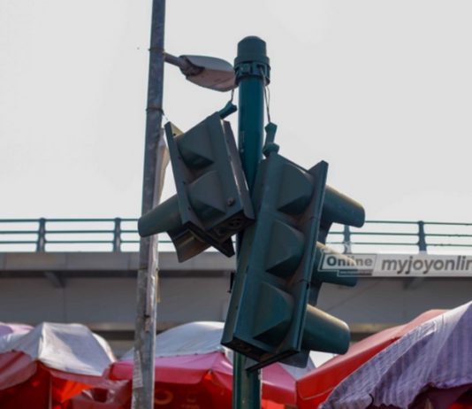 NRSA blames theft for breakdown of many traffic lights dysfunctional traffic lights