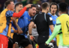 Uruguay were incensed with the officiating against Ghana / Buda Mendes/GettyImages
