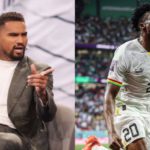 KP Boateng [L] and Kudus Mohammed [R]