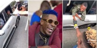 Yaw Dabo Cruises In Expensive Lexus; Meets Shatta Wale Source: obinkrandaily on TikTok